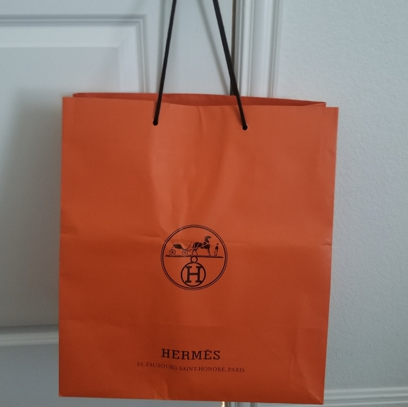 EXTRA LARGE Hermes Bag Empty Gift Bag Shopping Bag - Picture 3 of 15